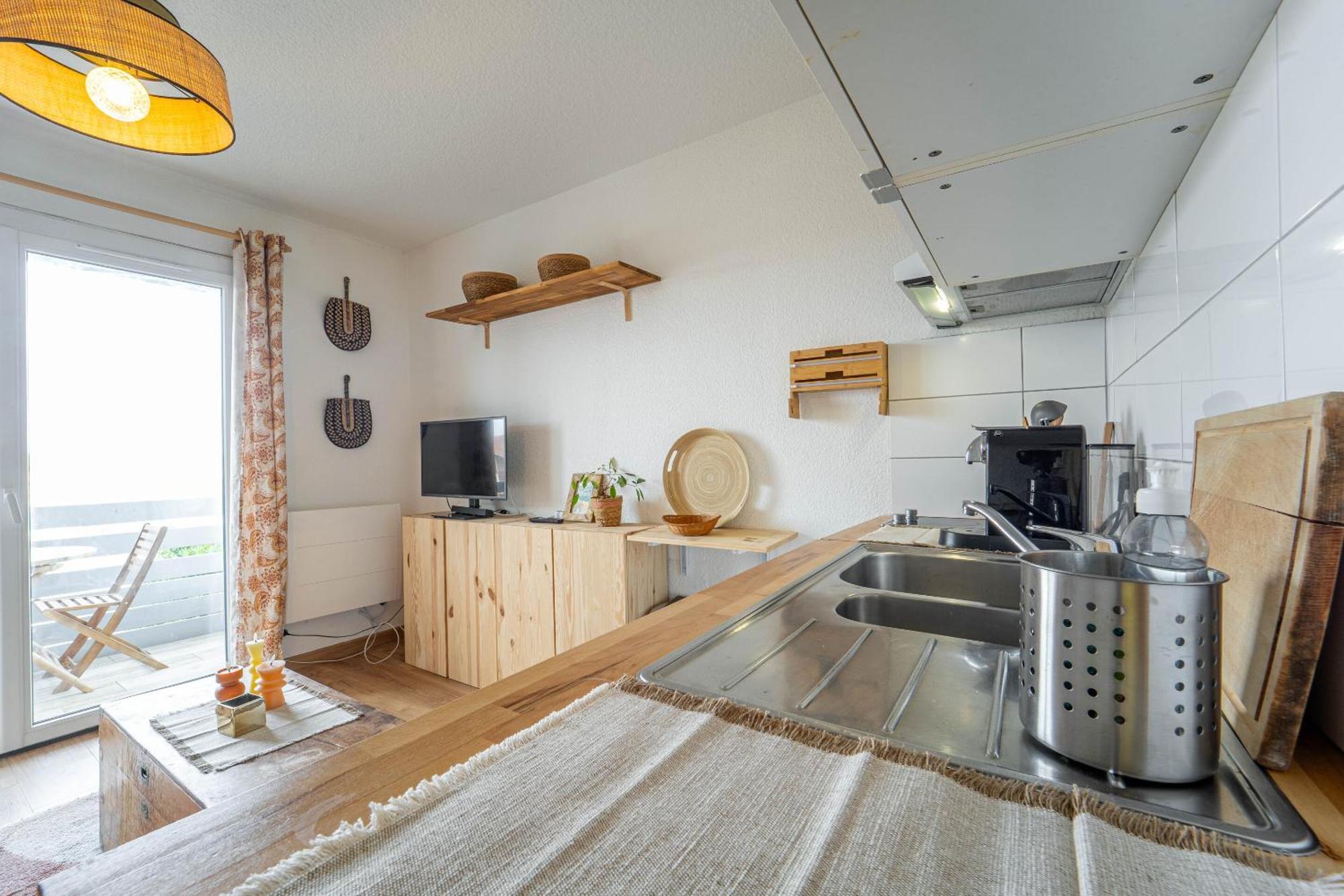 Appartement Au Pied Des Dunes Avec Vue Biscarrosse Habitación foto
